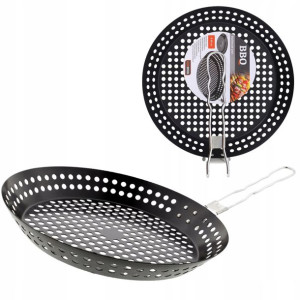 Patelnia Do Grillowania Na Ruszcie Ognisku 30cm