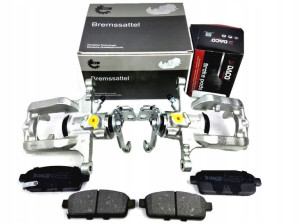 2x Zestaw Zacisków Tył Opel Zafira Cruze Astra J