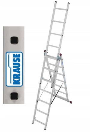 Drabina Krause Corda 3x7 wys. rob. 5,10m