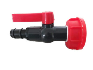 Zawór kulowy do kontenera IBC PCV 3/4 prosty