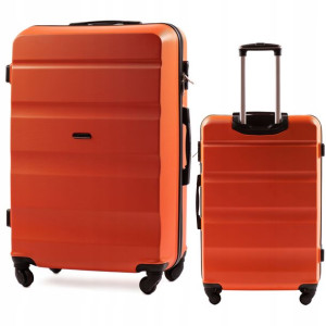 WINGS Duża Walizka LOVEBIRD ORANGE 28'' (AT01 L)