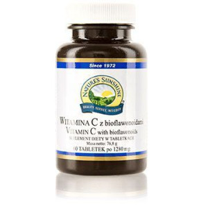 Witamina C z bioflawonoidami (60 tabl.) Nature's Sunshine NSP