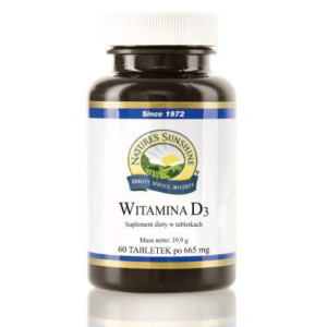 Witamina D3 (60 tabl.) Nature's Sunshine NSP