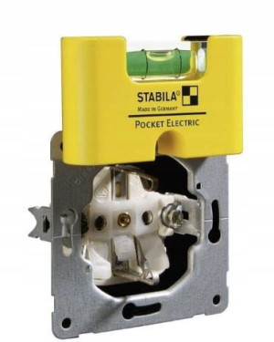 Poziomica kieszonkowa 7cm Pocket Electric Stabila