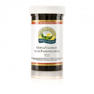Hops & Valerian with Passionflower (100 kaps.) Nature's Sunshine NSP