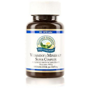 Witaminy i Minerały - Super Complex (60 tabl.) Nature's Sunshine NSP