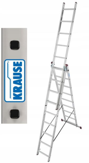 Drabina Krause Corda 3x9 wys. rob. 6,20m