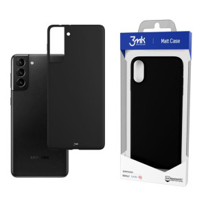 Etui Ochronne Matowe Plecki 3Mk Do Samsung Galaxy S21+ 5G - 3Mk Matt Black
