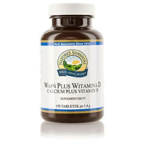 Wapń Plus Witamina D (150 tabl.) Nature's Sunshine NSP
