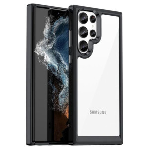 Etui Outer Braders z elastyczną ramką do Samsung Galaxy S23 Ultra czarne