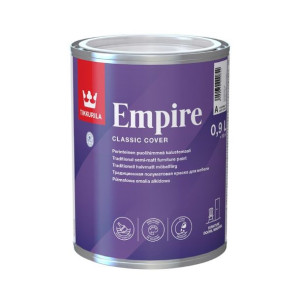 Tikkurila Empire Emalia Alkidowa do drewna metalu 0,9L biały