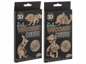 EKO PUZZLE DREWNIANE Ruchome 3D certyfikat FSC