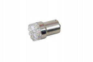 Żarówka 12v Led Ba15s 35mm Biała (brak Ece) Sc