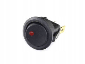 Przełącznik Smrs101-6ldr 20a 12v Okrągły On-off, C