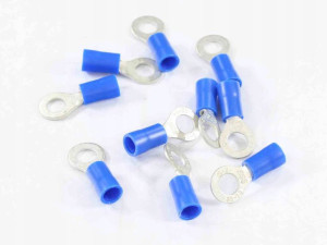 Końcówka Oczkowa M5 Izolowana 5,3mm, 1,5-2,5mm, 10
