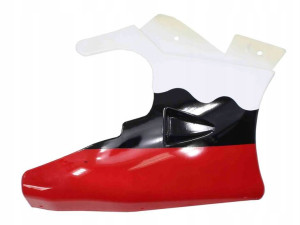 Plastik Przód Pocket Dolny Prawy Red/white Hb