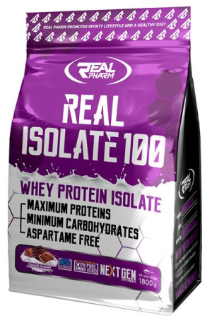 Real Pharm - Real Isolate 100 - Wpi - Białko Odżywka - 700g Natural