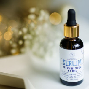 Bydgoska Wytwórnia Mydła, Aktywne serum na noc, 30ml