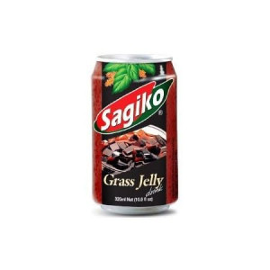 Galaretka Ziołowa (Grass Jelly) do Picia o Oryginalnym Smaku 320ml SAGIKO