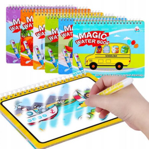 Magiczne wodne książeczki - pokoloruj świat