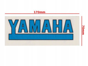 Naklejka Yamaha Niebieska 0951 Kat-g
