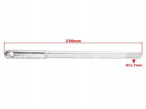 Ośka Koła Przód Simson S50 S51 S70 Sr50 Sr80 Ml