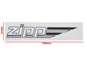 Naklejka Zipp Biała 0944