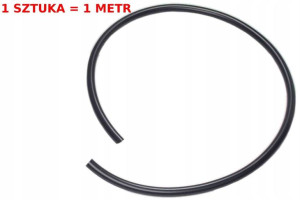 Przewód Paliwa Śr.5mm 1 Metr Pvc Czarny De