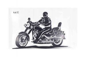 Naklejka Chopper Harley 449 Kat-e 145mm X 100mm