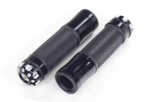 Manetki Kierownicy Uniwersalne Czarne 22/25mm Oxf-