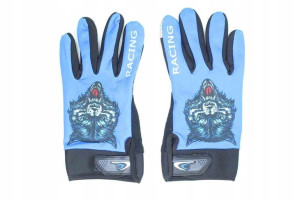 Rękawiczki Yd Racing Niebieskie Wolf