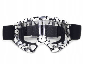 Gogle Ftm-006 White/black