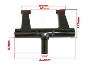 Wahacz Silnika Gy6 Koło 12" Skuter Baotian Or