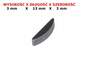 Klin Wału Gy6-50 Skuter Baotian Barton Benzer Ital