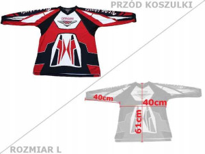 Koszulka Vt07 Youth Mała Red L
