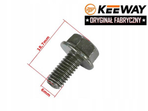 Śruba M6x12 Keeway Hurricane 50cc 2t Oryginał