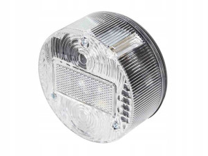 Lampa Tył Mz Okrągła Biała Z Białym Odblaskiem