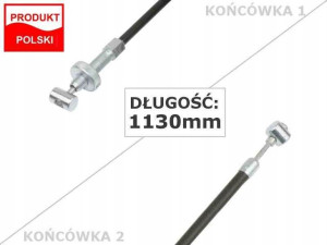 Linka Hamulca Przód Junak M10 Czarna