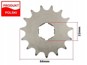 Zębatka Przód Wsk 175 15z M