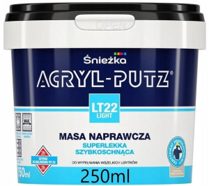 AKRYL-PUTZ Gładź masa naprawcza light LT22 0,25L