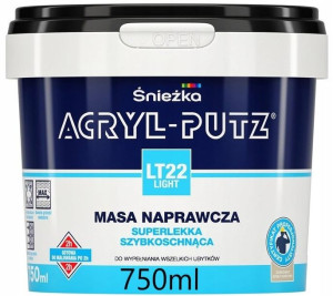 AKRYL-PUTZ Gładź masa naprawcza light LT22 750ml
