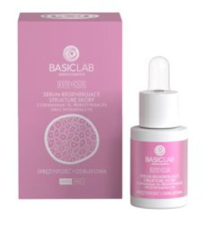 BasicLab, Serum regenerujące strukturę skóry z ceramidami 1%, 15ml