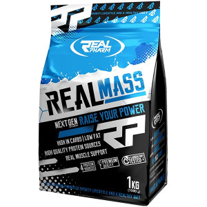 Real Pharm - Real Mass - Białko Węglowodany - 1000g Chocolate Coconut