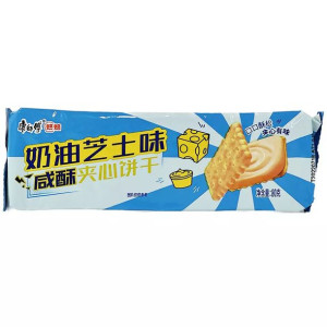 Ciasteczka Sodowymi o Smaku Słodkiego Kremowego Sera 80g MASTER KANG
