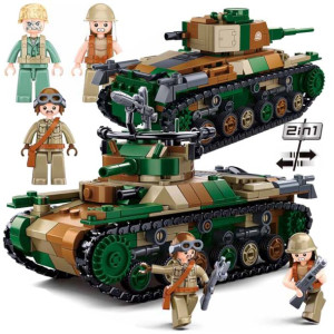 Klocki CZOŁG Typ 97 2w1op. Wojsko Armia komp. Lego