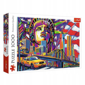Puzzle 1000 kolory Nowego Jorku układanka