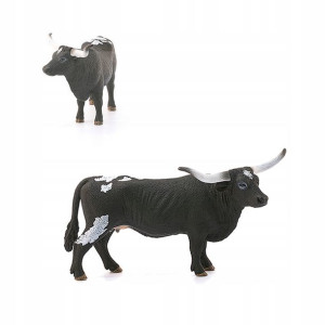 Schleich 13865 krowa rasy Texas longhorn duża figu