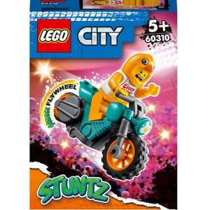 Lego City motocykl kaskaderski z kurczakiem Lego 6