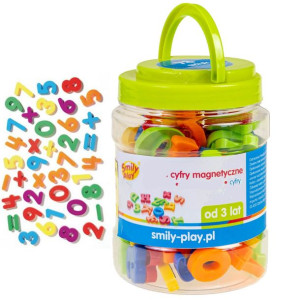 Magnetyczne cyferki na lodówkę Symbole magnetyczn