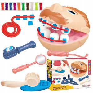 Dentysta kreatywna ciastolina masa plastyczna zest